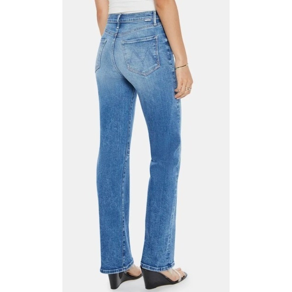 Mother | The Weekender Fray Jeans Medium Wash High Rise Flare | Size 28 - Picture 3 of 10